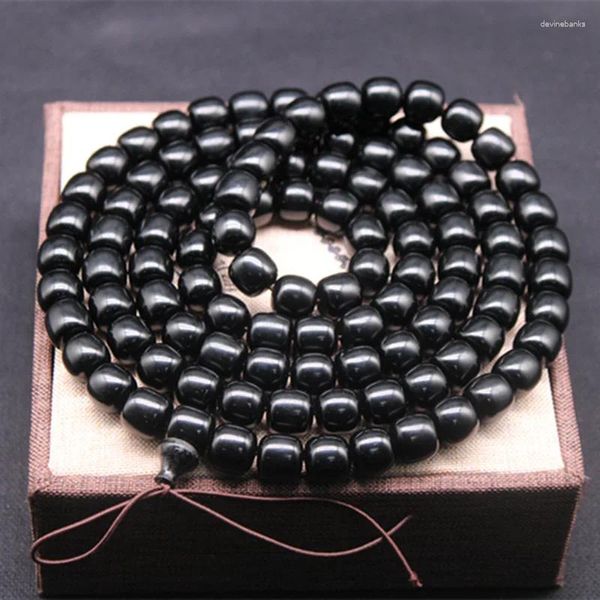 Strang Sieraden Männer Schmuck Armband Homme Colar Masculino Aussage Halskette Yak Horn Rosenkranz Perlen 108 Wenwan Armreifen Cadeau