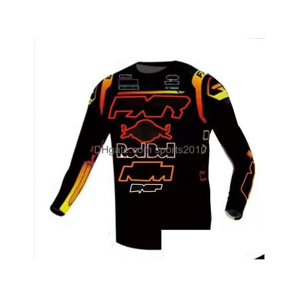 Vestuário de motocicleta equitação roupas verão cross-country velocidade terno o mesmo estilo personalizado drop delivery mobiles motocicletas accessor aut dh6jy