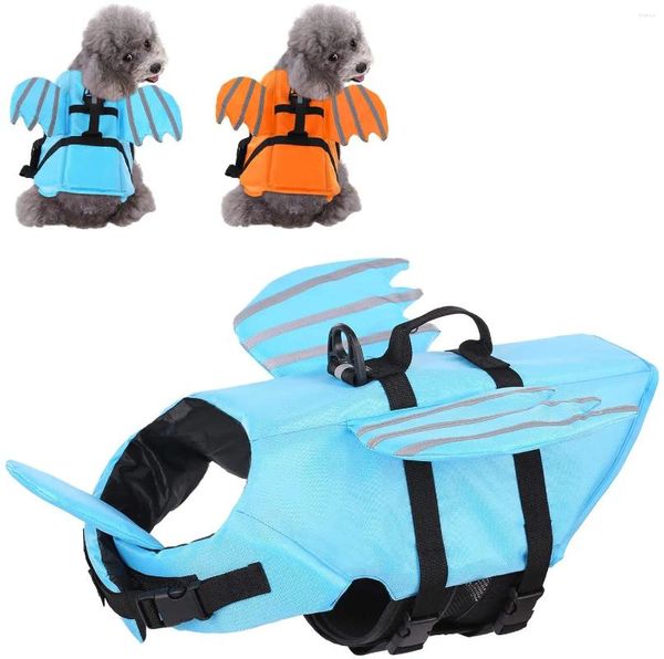 Abbigliamento per cani Vita per animali domestici Gilet di sicurezza Vacanze estive Oxford Vestiti riflettenti e traspiranti Cani Costumi da bagno Costume da bagno