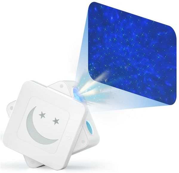 Dropshipping música lua céu estrelado projetor decoração de festa mesa giratória colorida casa inteligente wifi controle remoto estrela céu projetor quarto infantil LED para crianças