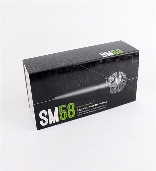 SM58S Açık ve Kapalı Dinamik Vokal Mikrofon Vokal Kablolu Karaoke El Mikrofon Yüksek Kalite Sahne ve Ev Kullanımı A018557078