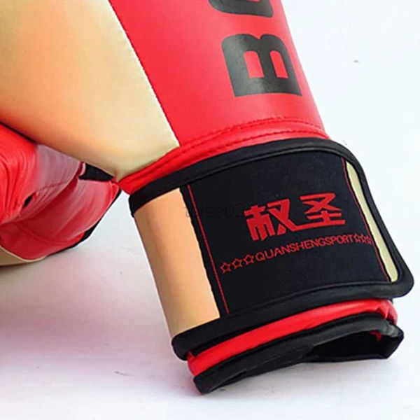 Equipamento de proteção Crianças / Adultos Luvas de boxe Karate Punch Taekwondo Fighting Hand Proteção de couro PU Sanda Sporting Alta qualidade yq240318