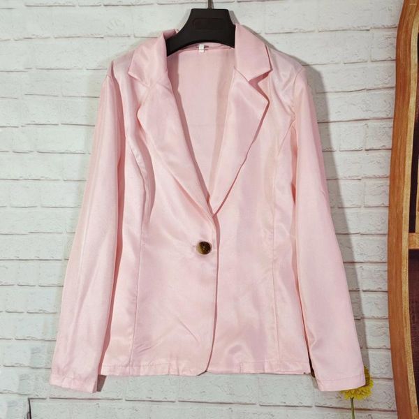 Damenjacken Frühling Herbst Lange Blazer Frauen Anzug Outwear Schlanke Mäntel Büro Damen Arbeitsjacke Mode Koreanisch Casual