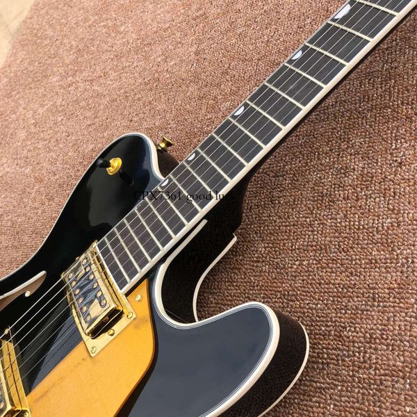 Guitarra elétrica Rosewood Fingerboard Gold Hardware Jazz Hollow Body