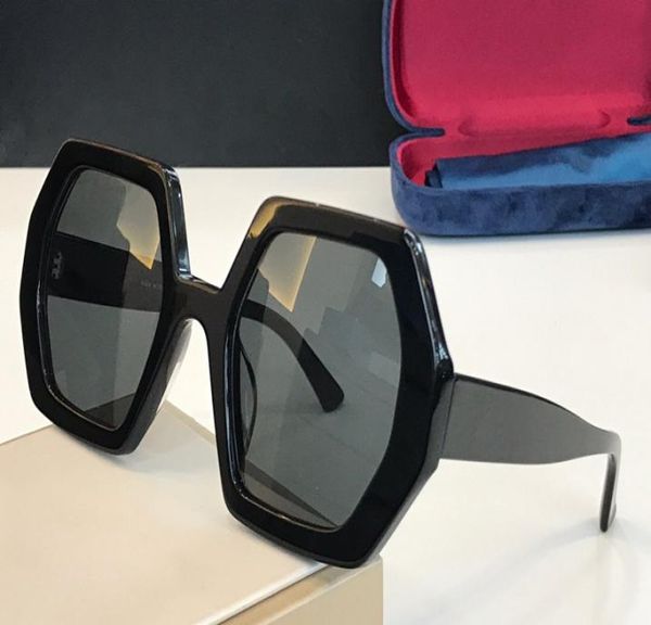 Beliebte neue verkaufende 0708-Sonnenbrille für Frauen, Sechskantplatte, Vollformat, hochwertige Mode, Dame, großzügiger Stil, UV400-Objektiv 0708S8303332
