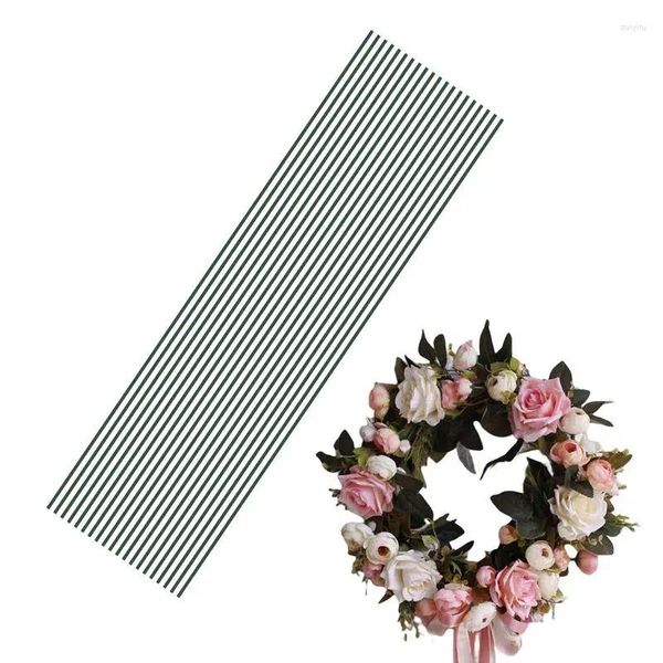 Dekorative Blumen, Blumenstieldraht, 20 Stück, für künstliche, multifunktionale Handwerkskunst, Werkzeug, Hochzeitssträuße, Blumenarrangements