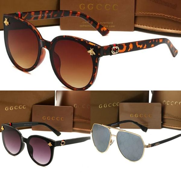 Designer de luxo GGities óculos de sol moda homens óculos pêssego em forma casual férias mulheres óculos de sol lentes antiderrapante nariz resto duplo feixe de metal óculos