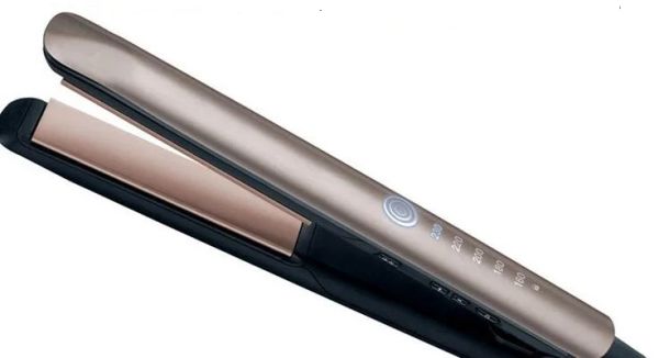 Irons S8590 Haareisen, Keratin-Therapie-Ionen-Haarglätter und Keramikplatten-Flacheisen mit digitaler hoher Temperatur von 450 °F