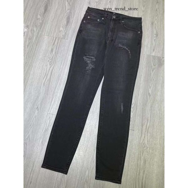 Ksubi Jeans Lila Herren Rise Elastic Herrenbekleidung Enge Röhrenjeans Designermode 798