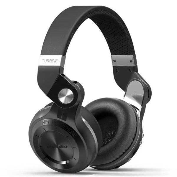 Cuffie Cuffie bluetooth wireless originali bluedio T2+ pieghevoli sopra l'orecchio Supporto BT 4.1 Radio FM Funzioni della scheda SD Musicphone