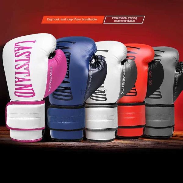 Schutzausrüstung Boxhandschuhe Erwachsener Mann Thai Kickboxen Handbandagen Atmungsaktive Frau Sanda Kampf- und Kampftrainingshandschuh Guantes Boxeo yq240318