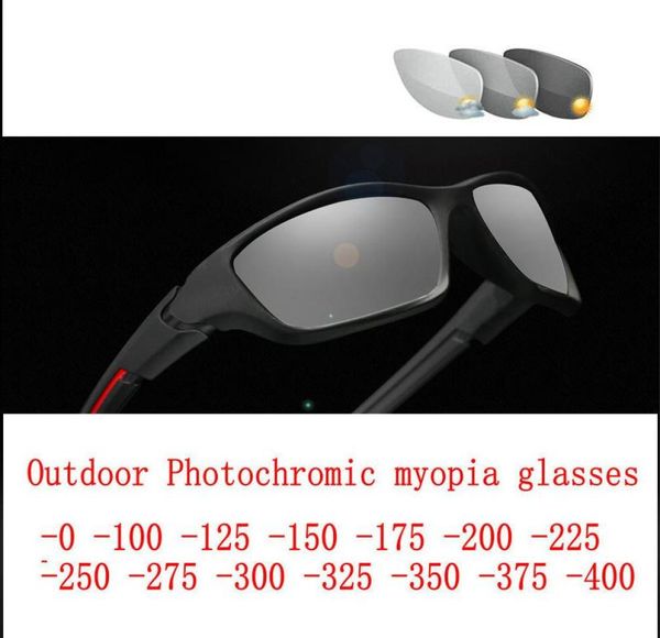 Óculos de sol 2022 ao ar livre pochromic homens dirigindo óculos de prescrição óptica masculino esporte camaleão miopia óculos nx1218455