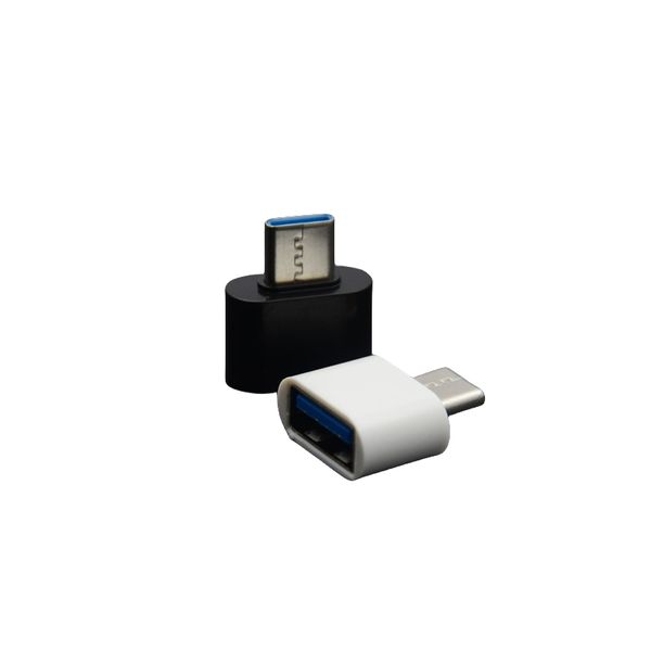 Adattatore di tipo C a USB OTG, USB C MASCHIO A USB 2.0 Un adattatore OTG femmina (in viaggio) per i tablet per smartphone Android più dispositivi USB e USB C