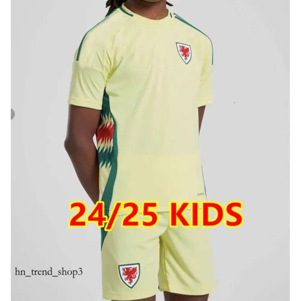 2024 25 Gales Futebol Jerseys Bale Wilson Allen Ramsey World National Team Cup Rodon Vokes Home Football Shirt Manga Curta Adulto Uniformes Fãs Jogador 325