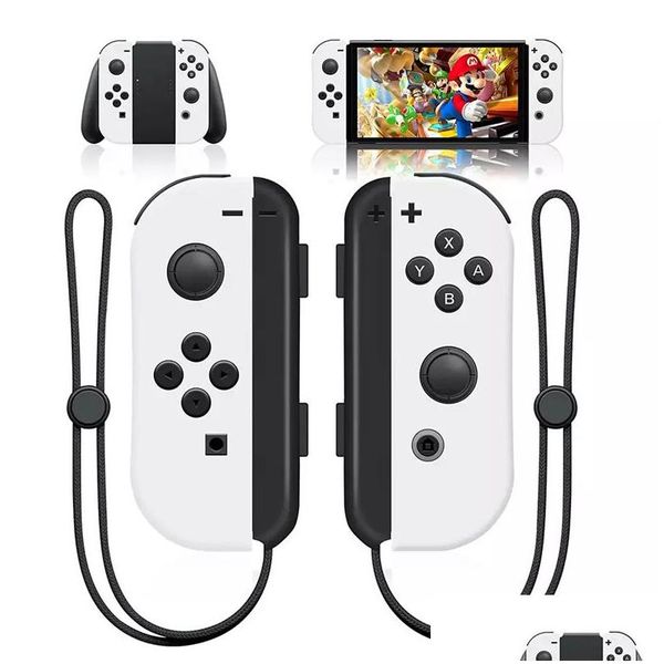 Controller di gioco Joystick Controller per gamepad Bluetooth senza fili per console Switch/Ns Gamepad / Joy-Con con consegna a goccia con corda a mano Dhapu