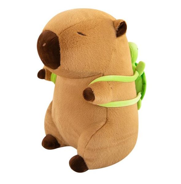 Capivara macia boneca de pelúcia brinquedos de pelúcia boneca animal para garra máquina criativa meninas presentes aniversário natal decoração para casa boa qualidade