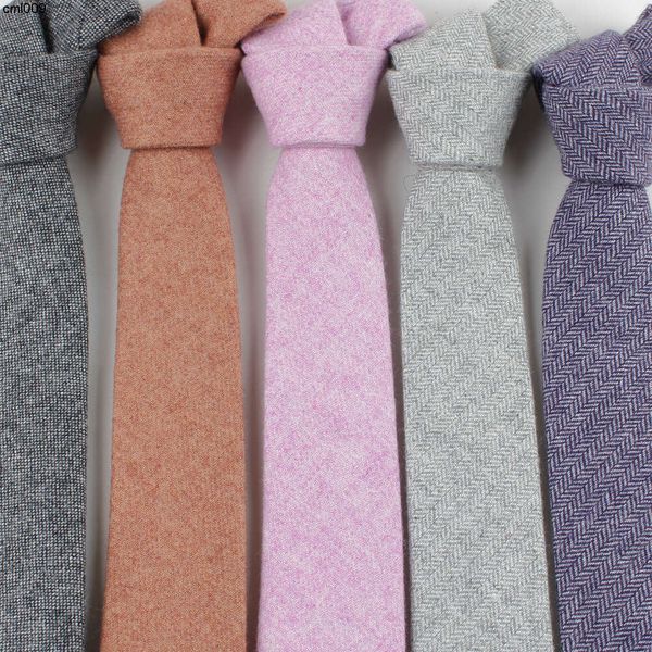 Designer Tie Mens Wool Overseas Brand Picture Bag S7n6