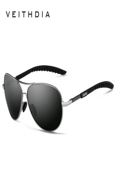 Veithdia novo polarizado óculos de sol dos homens marca designer óculos de sol uv400 óculos gafas de sol para homem 30888698008