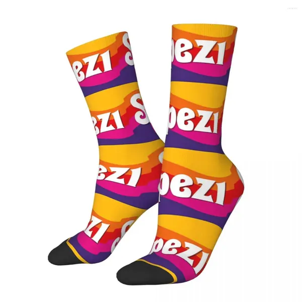 Herrensocken Happy Paulaner Spezi München Retro Bier Getränke Harajuku Casual Crew Socke Geschenk Muster gedruckt