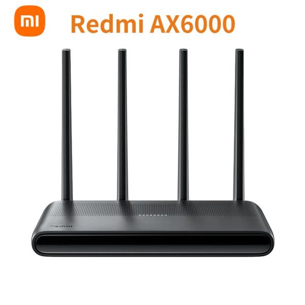 Controllo Xiaomi Redmi Router AX6000 5952Mbs WiFi6 512MB Quadcore CPU Mesh Ripetitore Segnale esterno Amplificatore di rete Utilizzare con l'APP Mihome