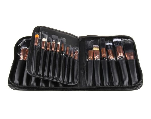 Tamax NA017 29-teiliges Make-up-Pinsel-Set, Ziegenhaarpinsel, Ponyhaar, Kunsthaar, Foundation, Puder, Kosmetik-Make-up-Pinsel mit PU, Ba6966857