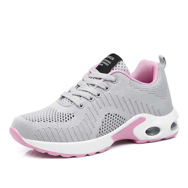 HBP Nicht-Brand-Damen Athletic Running Shoes Tennis atmungsaktives Walking Sneakers Air Gym Sport Fitness
