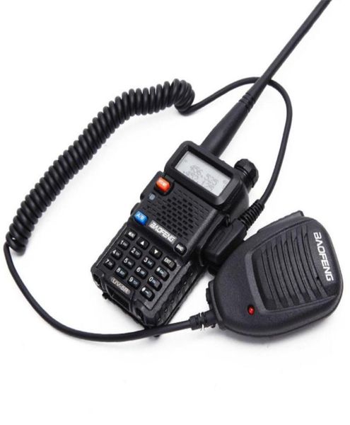 Walkie Talkie BAOFENG BF888S UV5R Mikrofon Zubehör Zwei-Wege-Radio Handheld Schulter9939550