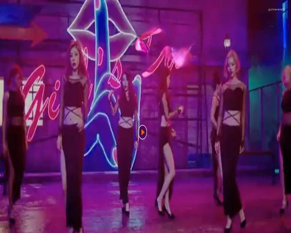 Arbeitskleider Kpop Korean Girl Group Sexy Schwarz Langarm Spitze Schnür T-Shirt Blusen Tops Hohe Taille Rock Shorts Frauen Zweiteiliges Set