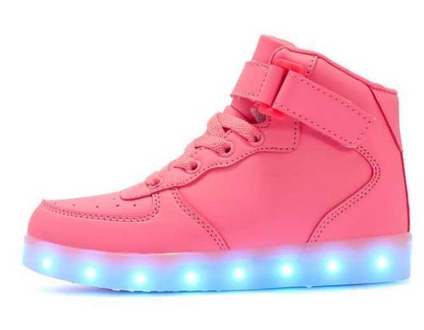 HBP marka olmayan toptan Çin çocuk ayakkabıları usb LED ışık yanıp sönen ışıklar çocuk aydınlatma