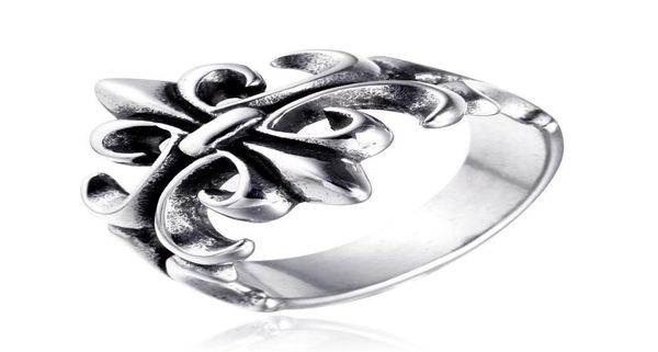 NEUE ANKUNFT Hohe Qualität Männer Retro Biker Stil Edelstahl Chrom Herzen Ring Mode Punk Ring Schmuck Geschenk6199386