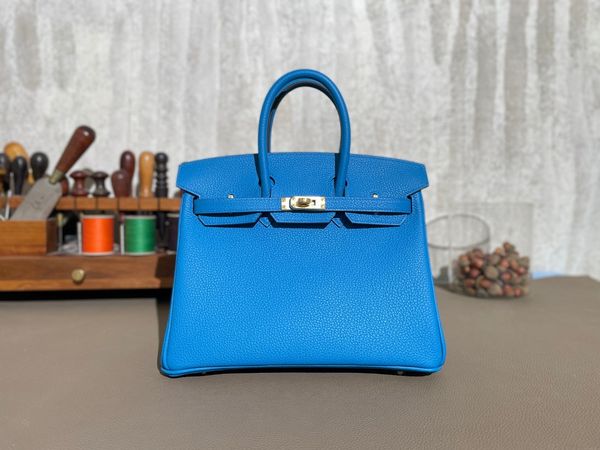 30 cm Brand Borse Luxury Borse Designer Handbag Togo in pelle Punta fatta a mano Truna marrone blu molti colori Prezzo all'ingrosso Consegna rapida