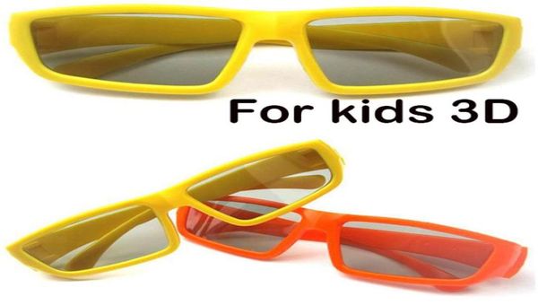 Yeni Çocuk Polarize TV Çocukları 3D Gözlük Çocuklar İçin Takım LG Sinema Pasif 3D TV'ler ve Reald Cinema YJ114553235