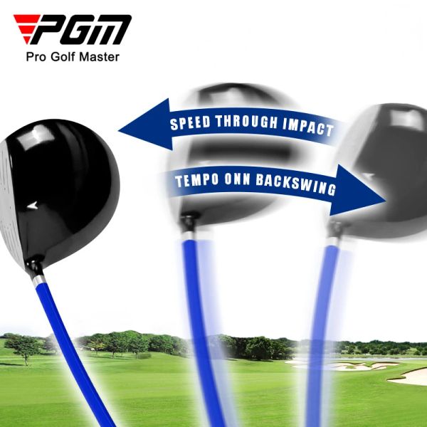 Aids PGM Golf Swing Practice Soft Stick Simulação Clubes Reais Ritmo Iniciante Suprimentos HGB018/HGB019