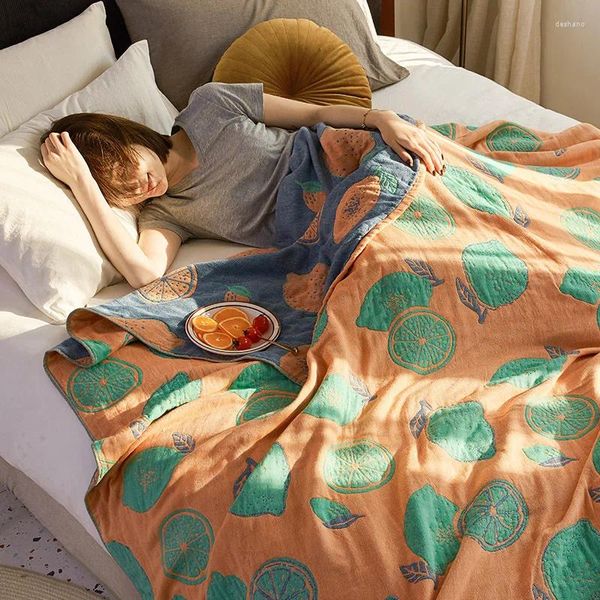 Cobertores de algodão lance cobertor colchas casais dormir consolador para camas casa toalha sala estar sofá cobre cama xadrez
