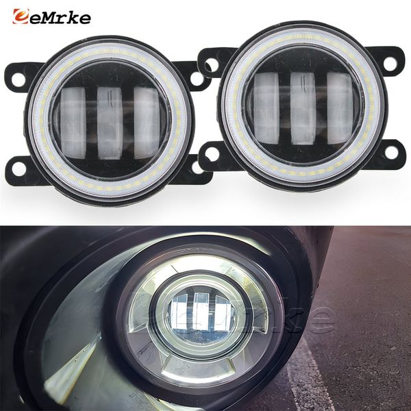 Eemrke LED Sis Fark Montajı DRL 30W/ 40W Subaru Mirası Outbakc BS 2014-2022 için şeffaf lens ile