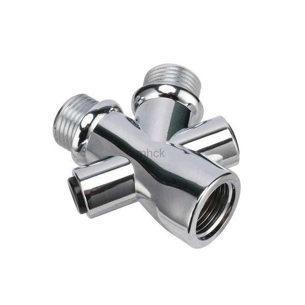 Küchenarmaturen Wasserhahn-Schalter-Adapter, 3-Wege-Küchenspüle-Splitter-Ventil, Umschalt-Wasserhahn-Anschluss für Bidet, Dusche, Küchenzubehör 240319