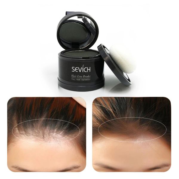 Продукты Sevich 8 цветные волосы Пушистые порошкообразные порошковые порошки натуральное мгновенное прикрытие для макияжа покрытие волос покрытие водонепроницаемой