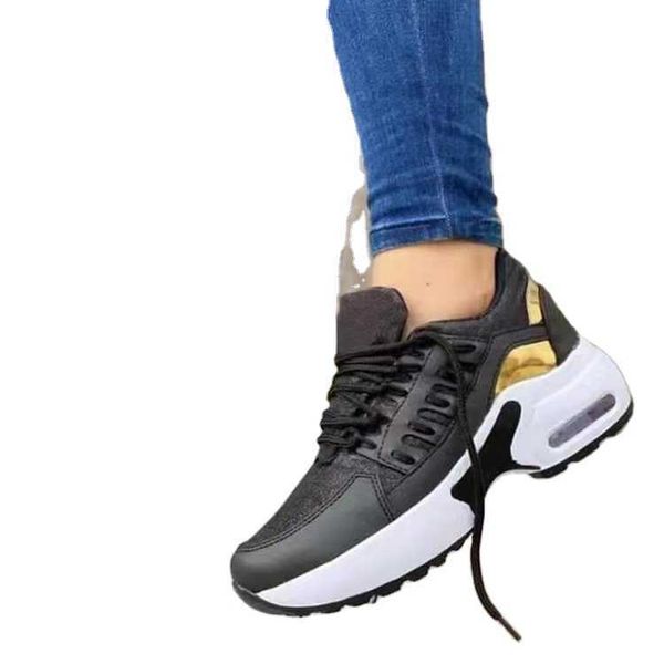 HBP Non-Brand STNM scarpe vulcanizzate da donna sneakers da donna di alta qualità comode scarpe da ginnastica da passeggio con zeppa traspirante e traspirante