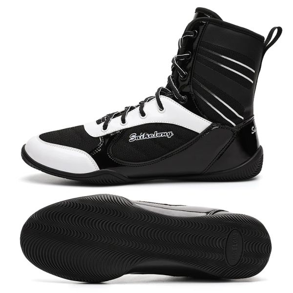 Schuhe professionelle Boxschuhe Männer Boxen Turnschuhe Leichtes Gewicht Wrestling Schuhe für Männer Anti -Slip -Wrestling -Turnschuhe