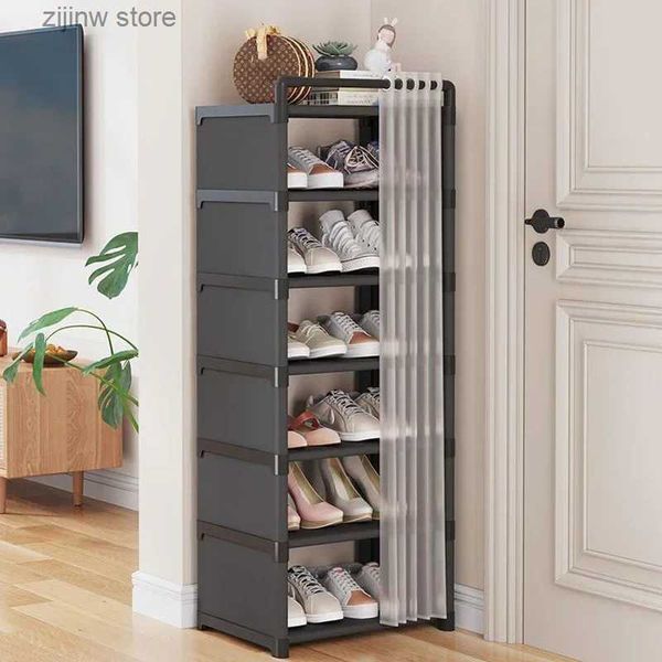 Suportes de armazenamento Racks Organizador de sapatos para armário Prateleira de sapatos Prateleiras de armazenamento Prateleiras de guarda-roupa rotativas redondas Maca de sapatos Organizadores Tapetes Y240319