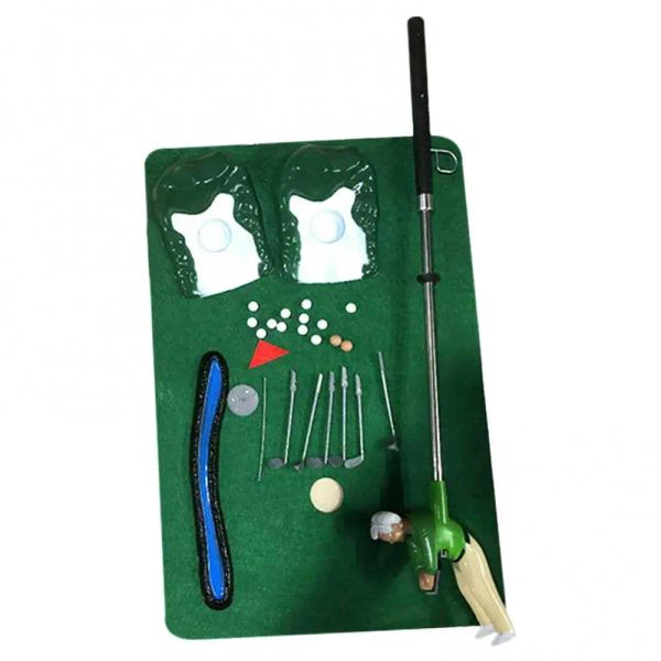 AIDS Educational Mini Oyuncak Plastik Golf Kulübü Oyunları Set Çocukları Kapalı Parentchild Oyuncak