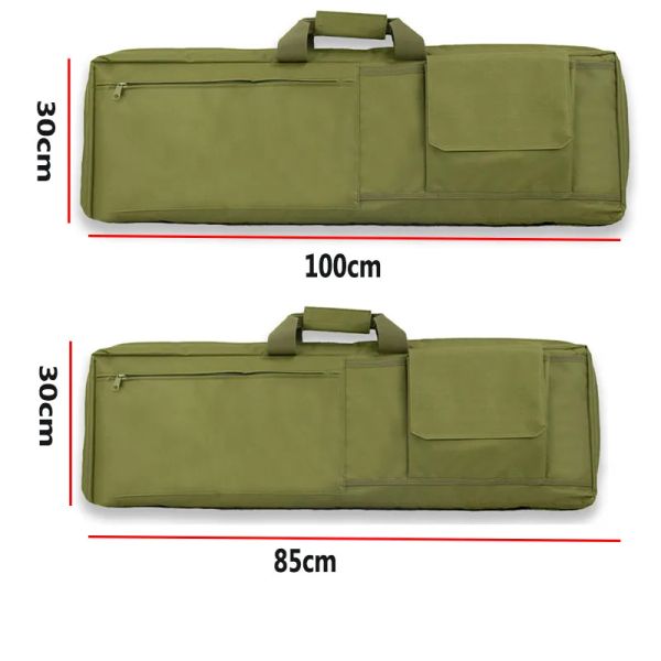 Sacchetti tattici da 85 cm/100 cm Borsa per pistola militare Custodia con spalla con spallatta a sniper a sniper zaino