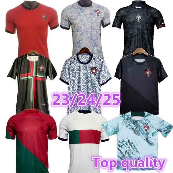 22 23 24 25 Portuguesa portugal camisas de futebol RUBEN RONALDO Portugieser 2023 2024 camisa de futebol portuguesa homens crianças kit define seleção nacional portugal tops tailândia