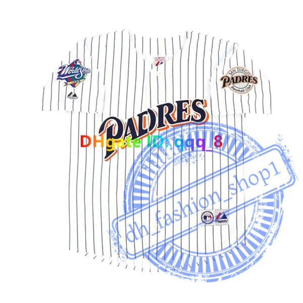 Maglia da baseball Tony Gwynn Ken Caminiti 1998 World Series Padres Trevor Hoffman Ozzie Smith Dave Winfield Gary Sheffield Fernando Tatis Jr. Steve Garvey 428