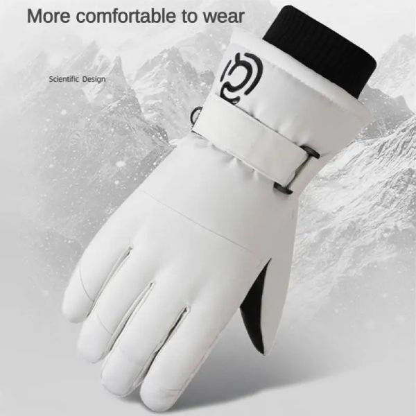 Handschuhe Skihandschuhe Winter warme Outdoor Sport Snowboard Snowboard Schneemobil Radfahren Skihandschuhe Männer Frauen Kinder wasserdicht nicht überrutschen