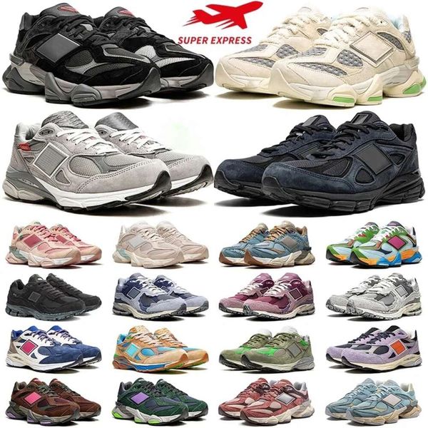 Designers Sapatilhas 9060 Homens Mulheres Correndo Sapatos Preto Castlerock Quartz Cinza Azul Haze Sea Salt 2002R Roxo Água Seja o Guia Fora Roupas Olive Mens Trainer