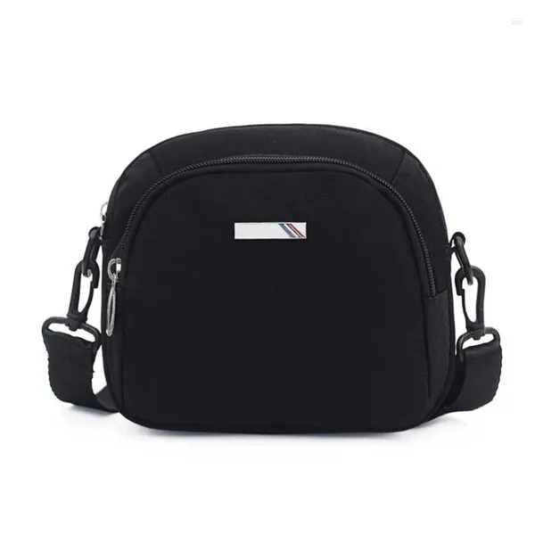 Bolsa Bolsa para Celular Oxford Mini Crossbody Smartphone Bolsa com Zíper