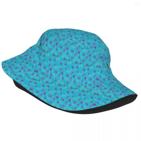 Berets Bob Hat Monster Inc Sullivan Sulley Fur Print Verão Hatwear Embalável Esportes Pesca Pescador Ispoti Cap Presente de Aniversário Idéia