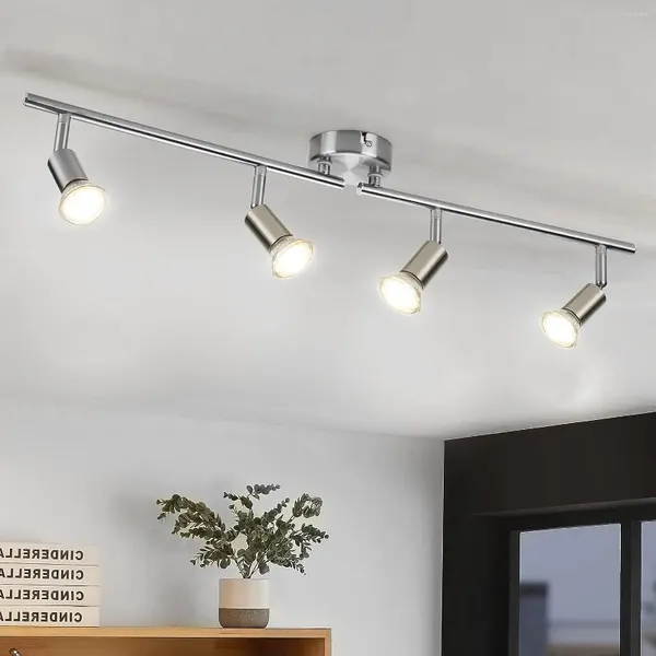 Luzes de teto LED GU10 Lâmpada multi ângulo ajustável para quarto sala de estar bar e iluminação de decoração de loja