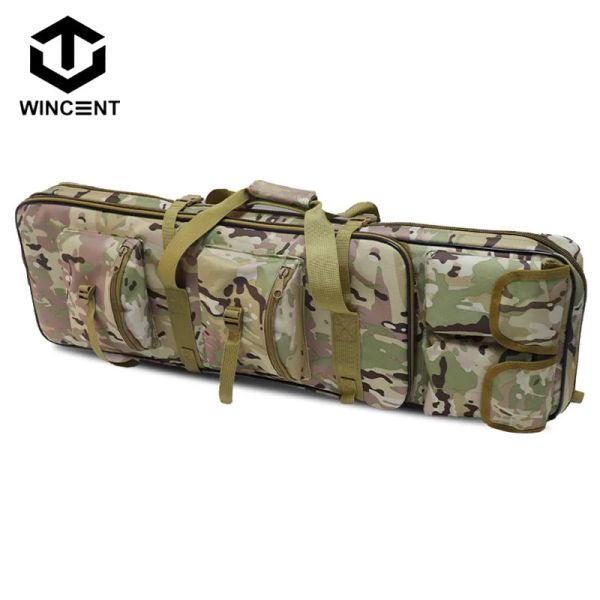 Sacos WINCENT Ao Ar Livre 1.2m Saco Tático Arma 1m CS Caça Saco Tático 85 CM Oneshoulder Portátil Saco De Pesca Caça Capa Tática